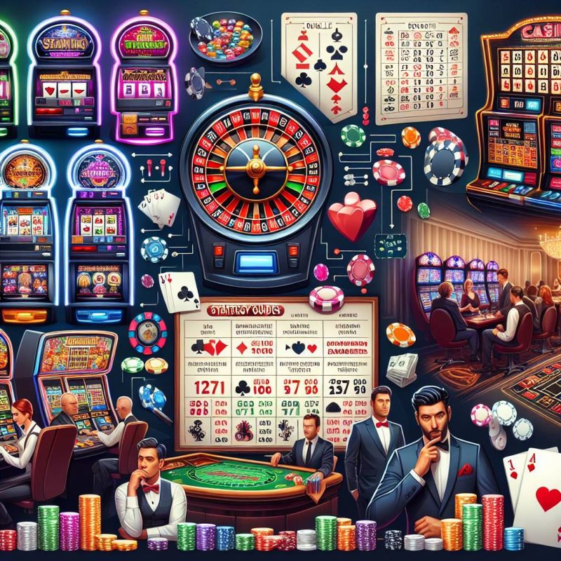 Slotin Slot ve Canlı Casino Oyunlarında Kazanma Stratejileri